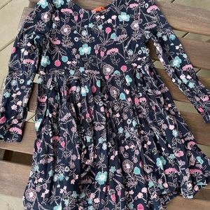 Joe Fresh Floral Jersey Knit Twirl Dress
